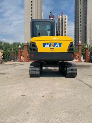 Ekskavator Perayap Mini 5.8*2.0*2.1m Maks. Menggali Radius 6,1m mirip dengan Komatsu PC60