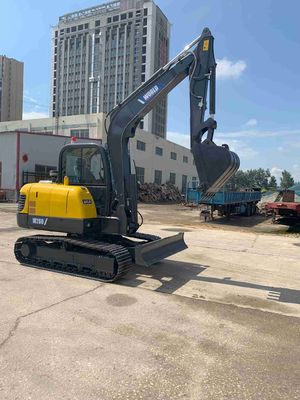 Penggali Perayap Kecil Hidraulik 18-20Mpa Maks. Kedalaman Penggalian 3,8m Setara dengan Komatsu 60 CAT 306