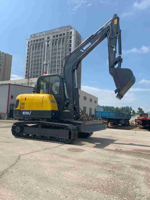 Penggali Perayap Kecil Hidraulik 18-20Mpa Maks. Kedalaman Penggalian 3,8m Setara dengan Komatsu 60 CAT 306