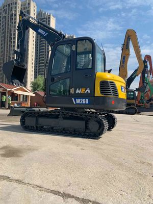 Penggali Perayap Kecil Hidraulik 18-20Mpa Maks. Kedalaman Penggalian 3,8m Setara dengan Komatsu 60 CAT 306