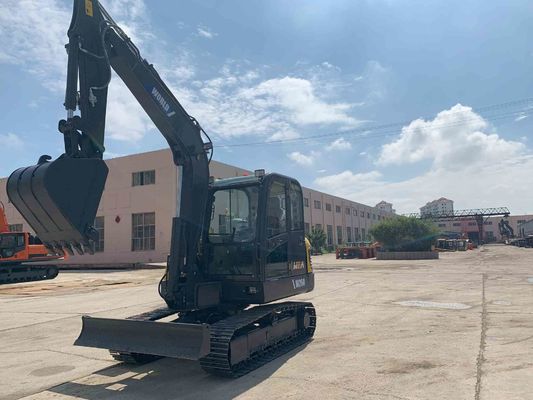 Ekskavator Perayap Mini Pertanian 3,8m Max Menggali Kedalaman Setara Dengan Komatsu Pc60