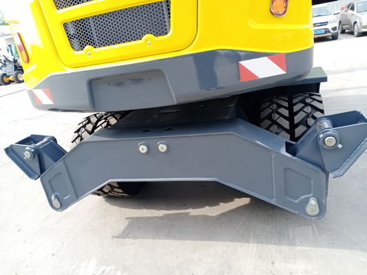 Ekskavator Perayap Roda 62.5kW Dengan Mesin YuChai Atau Cummins Untuk Pedesaan Pertanian