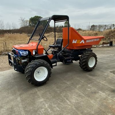 Penggerak 4 Roda Pertanian Traktor Dumper Perkebunan Kelapa Sawit 14HP