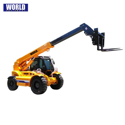 3T 4T Diesel 7m 14m Telehandler Forklift Teleskopik Kemudi 4 Roda