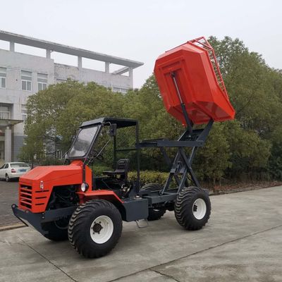 35HP 4*4 Wheel Drive Traktor Pemanenan Kelapa Sawit 11L dengan Transmisi Penggerak Belakang 4*2