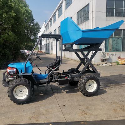 4 Wheel Drive 14hp Diesel Palm Oil Tractor Peralatan Wheelbase 2150mm