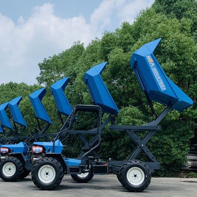 4 Wheel Drive 14hp Diesel Palm Oil Tractor Peralatan Wheelbase 2150mm