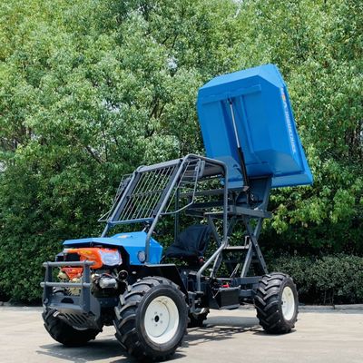Peralatan Panen Minyak Sawit Diesel 1250kg 2,4m Dumper