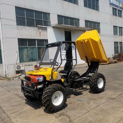 Traktor Kelapa Sawit 11L 4 * 4 Wheel Drive Dengan Kecepatan PTO 240-1340rpm Dengan Dumper Standar
