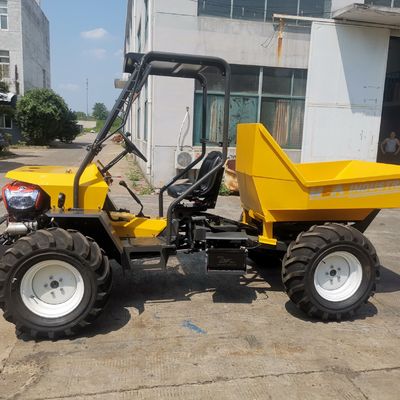Traktor Kelapa Sawit 11L 4 * 4 Wheel Drive Dengan Kecepatan PTO 240-1340rpm Dengan Dumper Standar