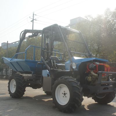 Mesin Panen Kelapa Sawit Open Cab 1325mm Berat 1250kg dengan Grapple
