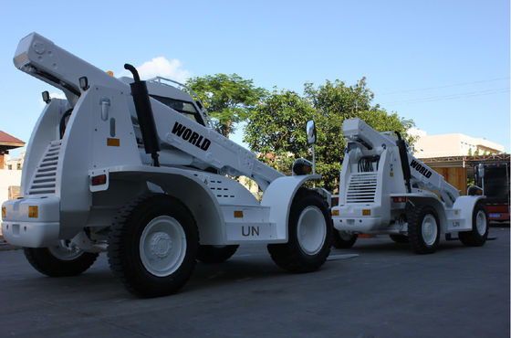 8.2T Terrain Forklift dengan Fitur Keamanan Overload Protection