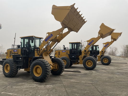 16200kg Bobot Kerja Front End Wheel Loader dengan Maks. Kekuatan Breakout 150±5kN