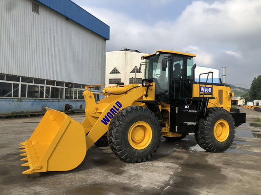 2200r/min Rated Speed ​​Front End Wheel Loader 3.0-3.6m³ Kapasitas Bucket