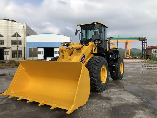 16200kg Bobot Kerja Perangkat Pemuatan Ujung Depan Dengan Kapasitas Bucket 3,0-3,6m³