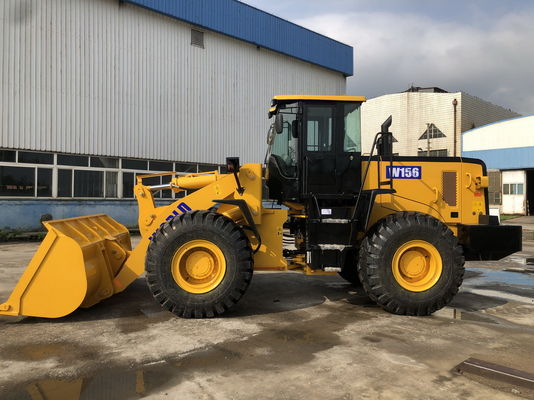 16200kg Bobot Kerja Perangkat Pemuatan Ujung Depan Dengan Kapasitas Bucket 3,0-3,6m³