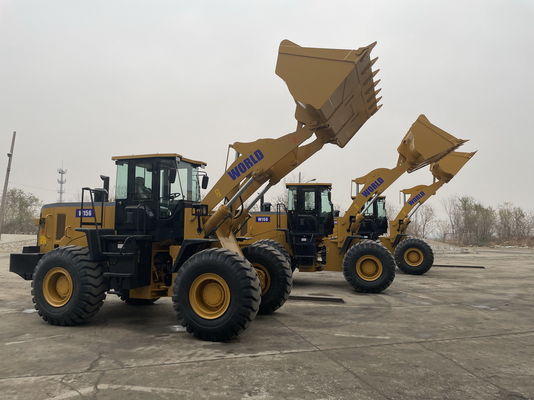 16200kg Bobot Kerja Perangkat Pemuatan Ujung Depan Dengan Kapasitas Bucket 3,0-3,6m³