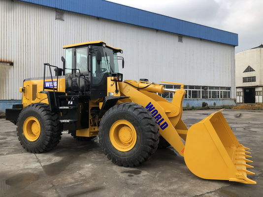 3.0-3.6m³ W156 LW500 ZL50 Mekanisme Pemuatan Ujung Depan 16200kg Berat Kerja