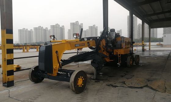 Cummins 6BT5.9 Motor Grader Dengan Panjang Bilah 3658mm Perataan Lahan Pertanian 135HP