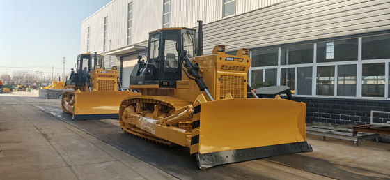 Dozer Loader Tipe Track 23500kg dengan 38 Track Shoe Setiap Bilah Sisi Bilah 6,4 cbm