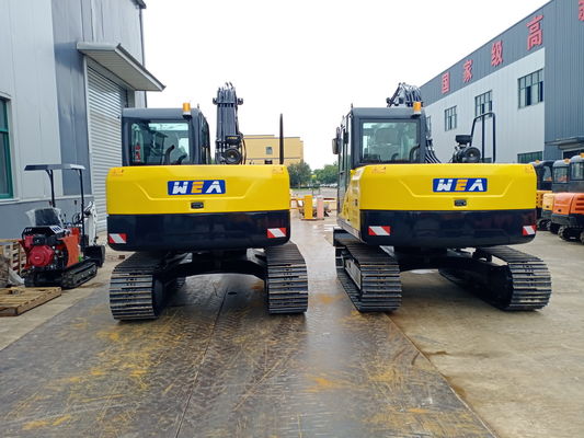 Excavator Crawler Hydraulic yang dapat diandalkan mencapai ketinggian penggalian maksimum 7023mm