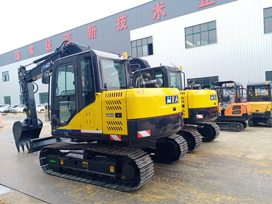 Excavator Crawler Hydraulic yang dapat diandalkan mencapai ketinggian penggalian maksimum 7023mm