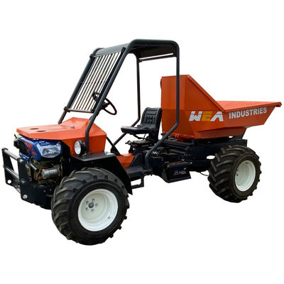 4WD Traktor Minyak Sawit untuk operasi yang efisien 1325mm Lebar Lapisan
