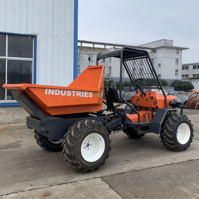 4WD Traktor Minyak Sawit untuk operasi yang efisien 1325mm Lebar Lapisan