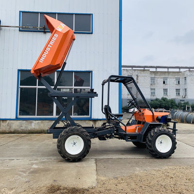 4WD Traktor Minyak Sawit untuk operasi yang efisien 1325mm Lebar Lapisan