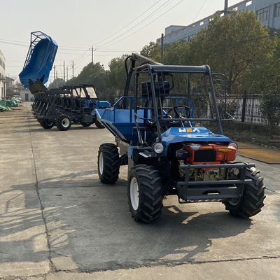 Poros depan 4WD Traktor Minyak Sawit Berbasis roda 2150mm dan Poros Belakang 4WD