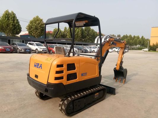 Kompak Mini Crawler Excavator Dengan 310mm Blade Cutting Depth 2200kg Bucket 0.1-0.3cbm