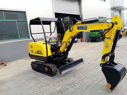 15.3KN Max. Bucket Digging Force Mini Crawler Excavator Dengan Kapasitas 0,1m3 Sama CAT 301 302