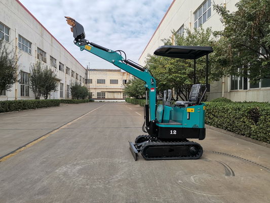 mini Excavator 0,025 M3 berat operasi 1000kg harga yang sangat rendah untuk taman atau taman