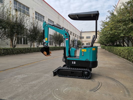 mini Excavator 0,025 M3 berat operasi 1000kg harga yang sangat rendah untuk taman atau taman