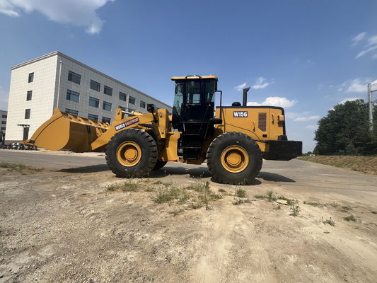 besar payloader ujung depan dengan Cummins atau shangchai atau weichai mesin 2.5-3.6 cbm ember
