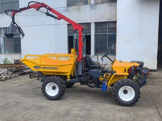 Traktor pertanian merek WEA08H untuk perkebunan kelapa sawit Peru dengan kemudi roda depan