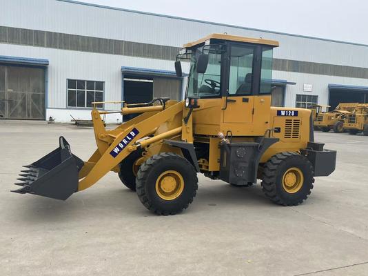 Loader ujung depan W120 Berat operasi 2 ton untuk pertanian ember quarry 0,6 m3 0,8 m3
