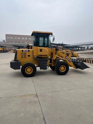 Mini wheel loader 1 ton 2 ton digunakan untuk konstruksi ember quarry kecil 0,6m3 0,8m3