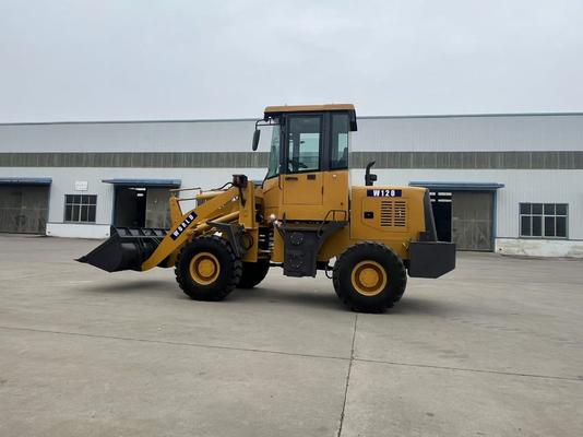 Mini wheel loader 1 ton 2 ton digunakan untuk konstruksi ember quarry kecil 0,6m3 0,8m3