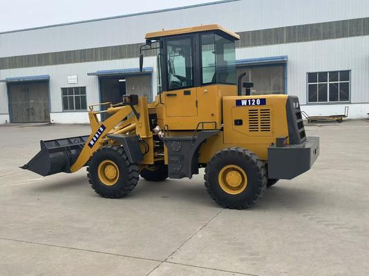 Mini wheel loader 1 ton 2 ton digunakan untuk konstruksi ember quarry kecil 0,6m3 0,8m3