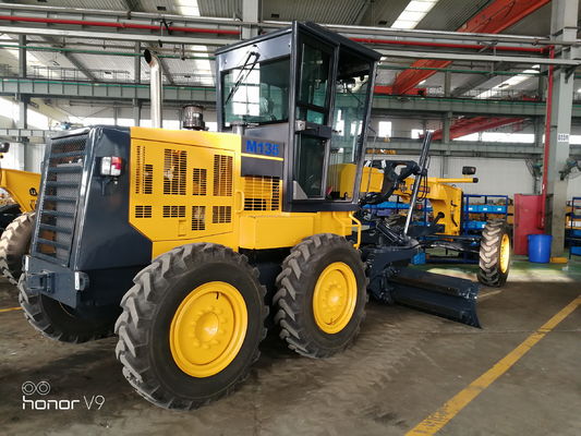 Sistem Rem Hidrolik Alat Berat Motor Grader Mini Untuk Konstruksi Jalan
