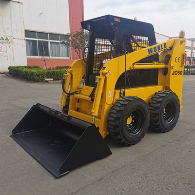 Tugas Berat Bobcat Mini Skid Steer Loader 2ton Diesel Mini Loader