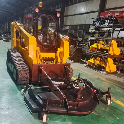 Crawler Wheel Mini Skid Loader 1500kgs Emisi Rendah Dengan Mesin Yanmar