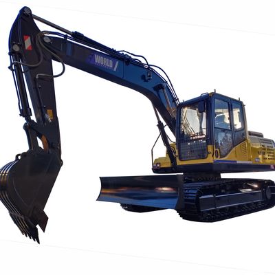 0,6m3 Ekskavator Perayap Hidraulik Keandalan Ekskavator Jalur Karet