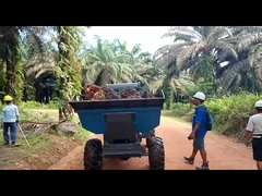 Mesin Panen Kelapa Sawit Open Cab 1325mm Berat 1250kg dengan Grapple